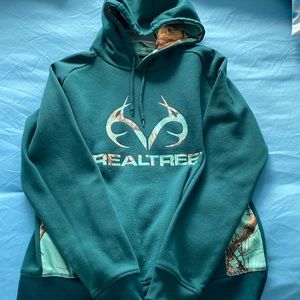 Womens real tree hoodie💙🌲